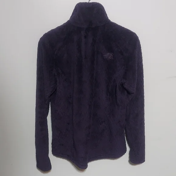The North Face Deep Purple Osito High Pile Fleece Full Zip Jacket Women’s Small - Picture 4 of 9